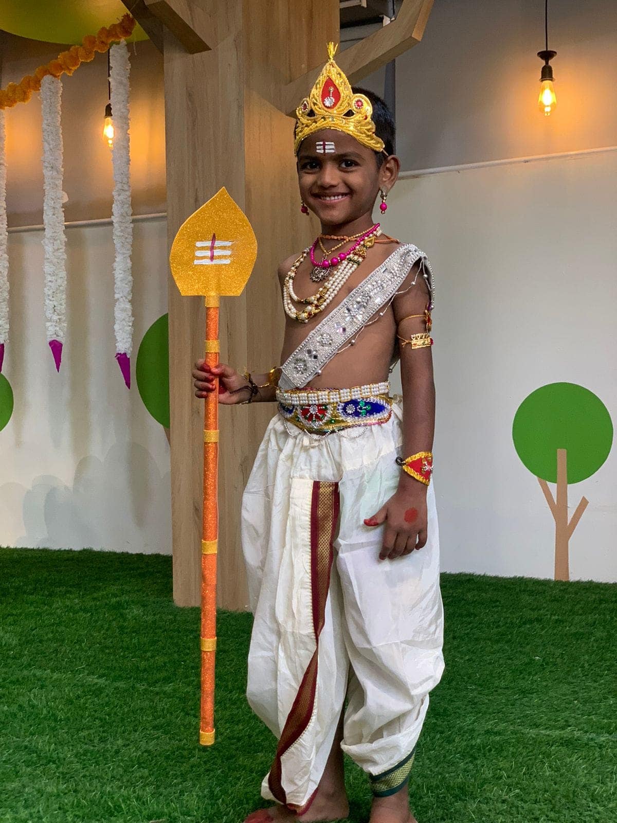 Fancy krishna celebrations at Sri Sharada International School