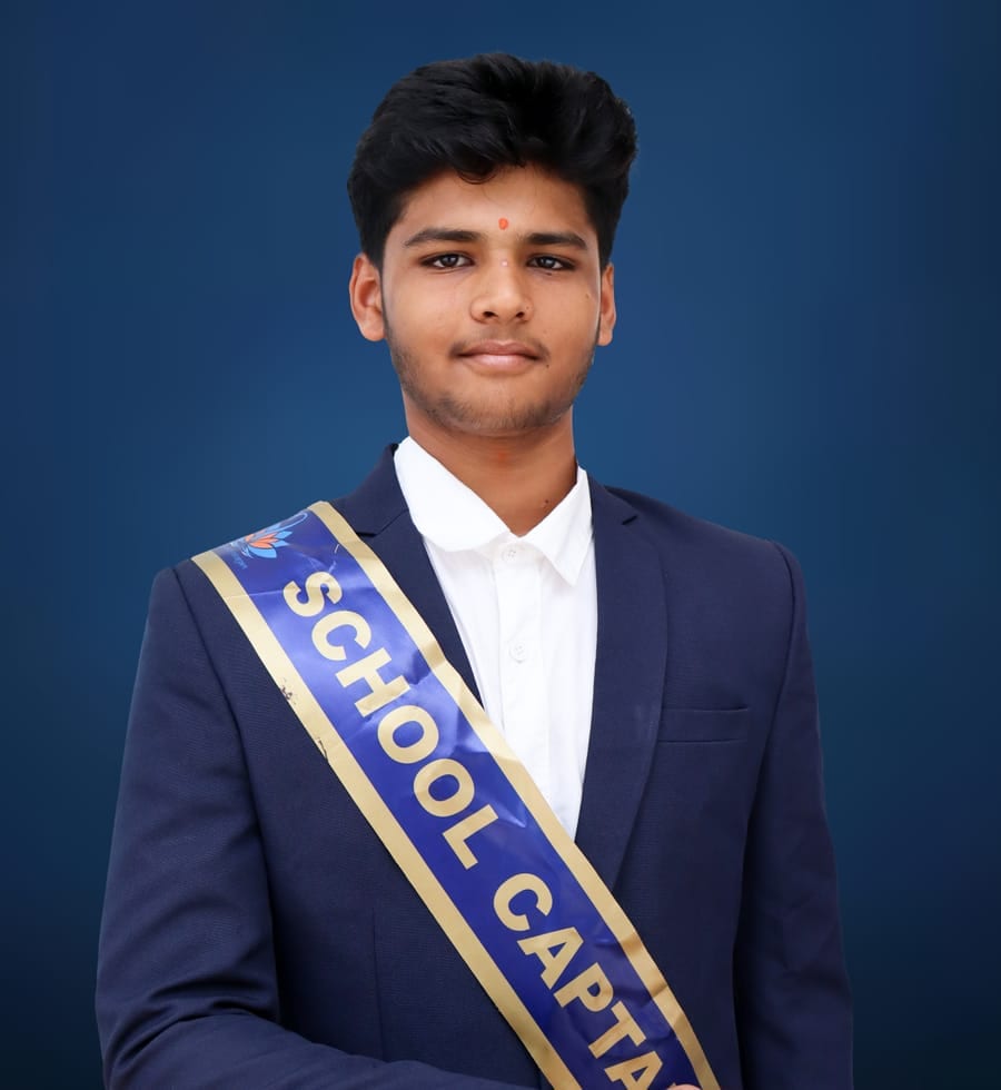 Abhay P E, School Captain