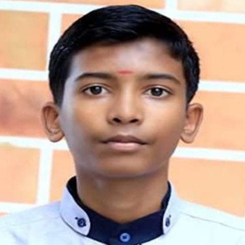 Manoj B — Class X topper, 2023–24