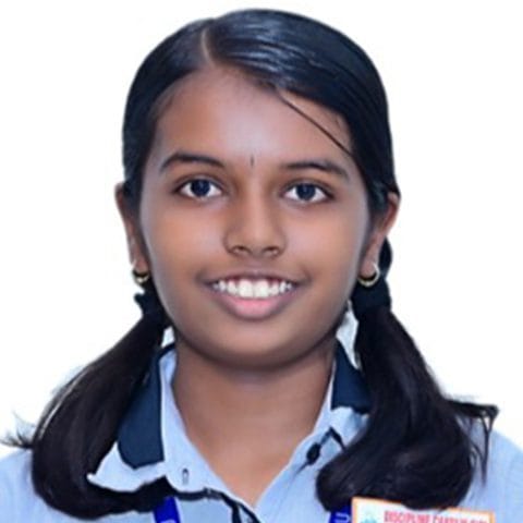Neha Peerapur — Class X topper, 2025–26