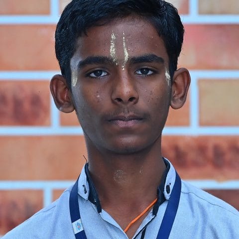 Rochan Adoni — Class X topper, 2024–25