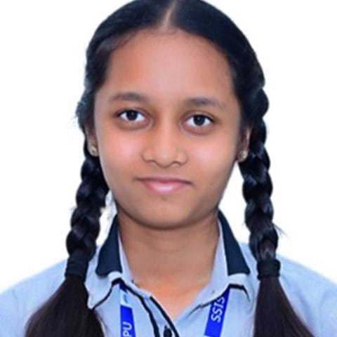 Sreya Sajjan — Class X topper, 2025–26